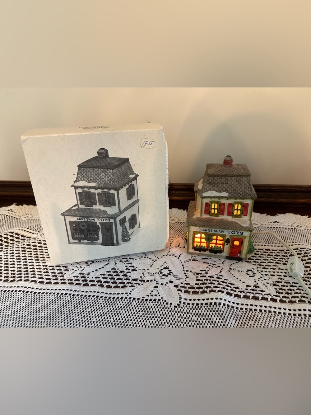 Department 56 “Ann Shaw Toys” - New England Village Series 1988